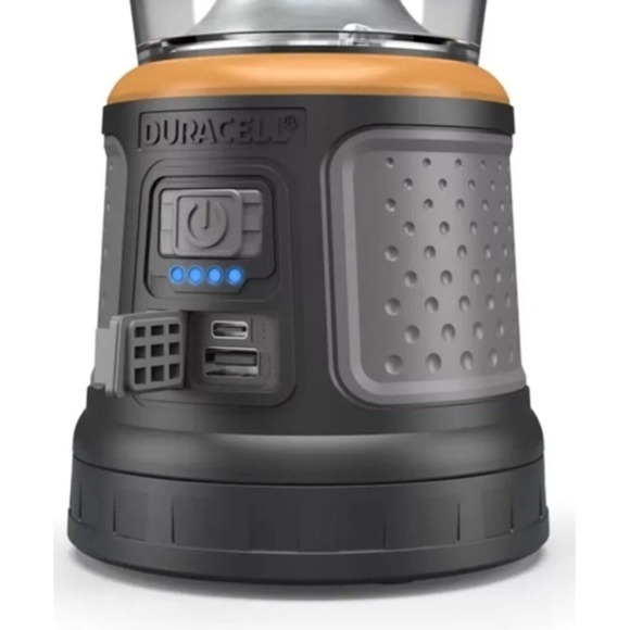 Duracell 2000 Lumens Tri-Power Rechargable Lantern Solar Power Built-In Battery - Picture 4 of 15